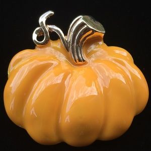 HALLOWEEN THANKSGIVING PUMPKIN PIN BROOCH PENDANT